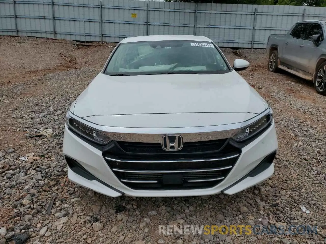 5 Photograph of a damaged car 1HGCV1F11MA044448 HONDA ACCORD 2021