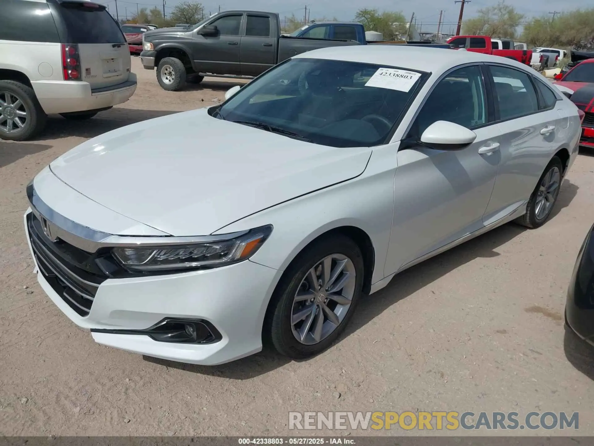 2 Photograph of a damaged car 1HGCV1F11MA052856 HONDA ACCORD 2021