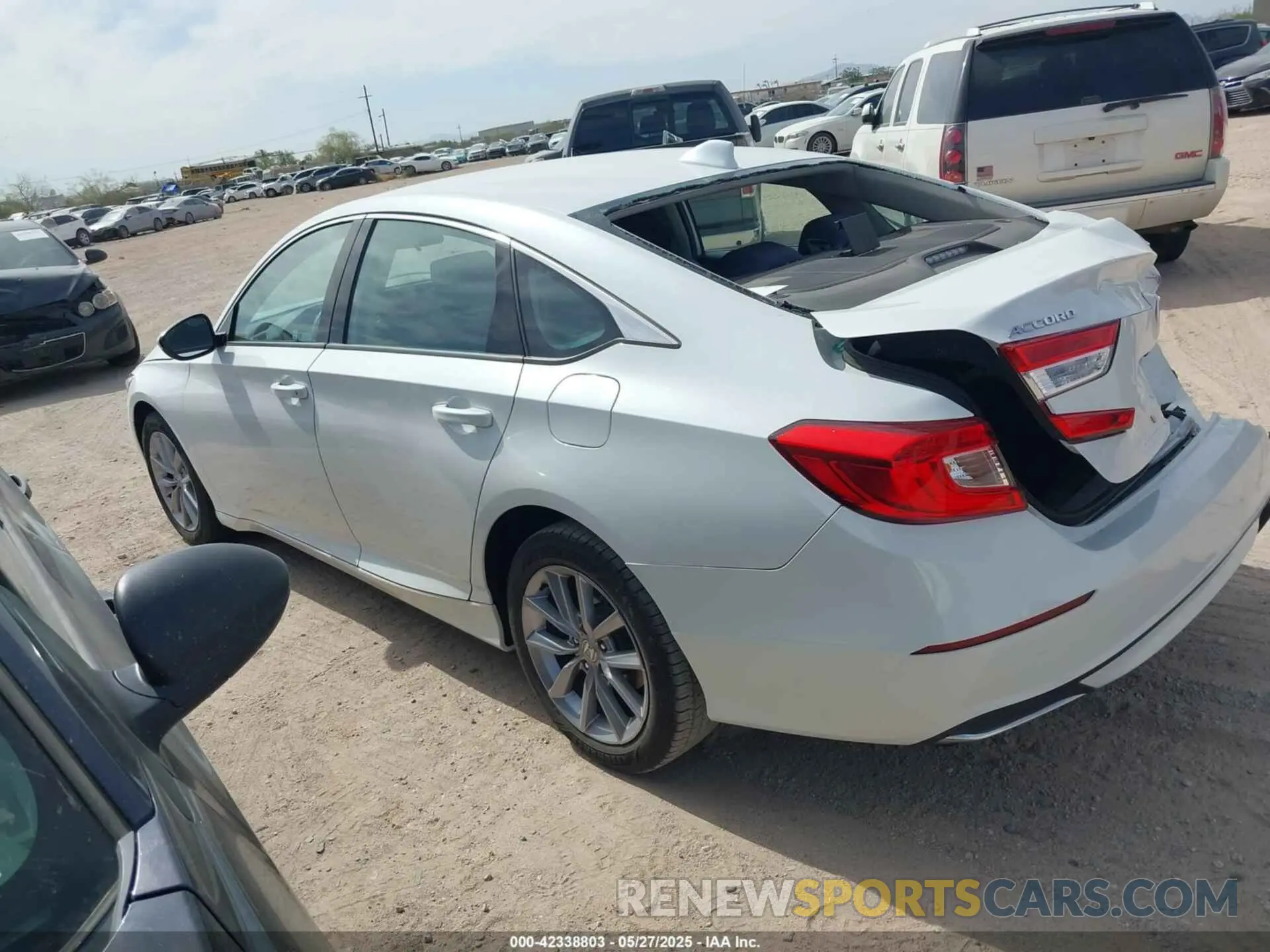 3 Photograph of a damaged car 1HGCV1F11MA052856 HONDA ACCORD 2021