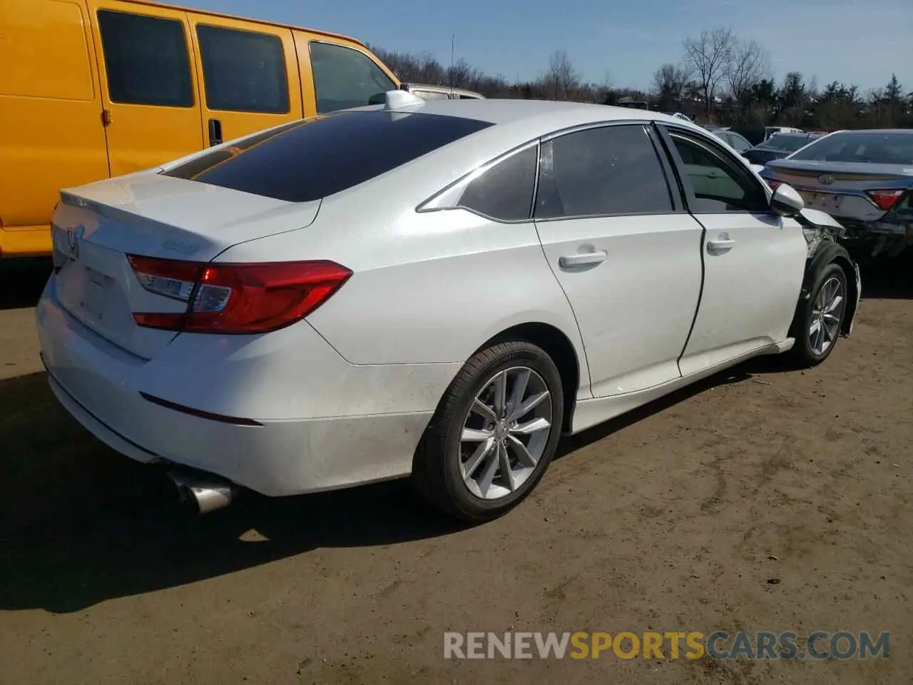 3 Photograph of a damaged car 1HGCV1F11MA056471 HONDA ACCORD 2021