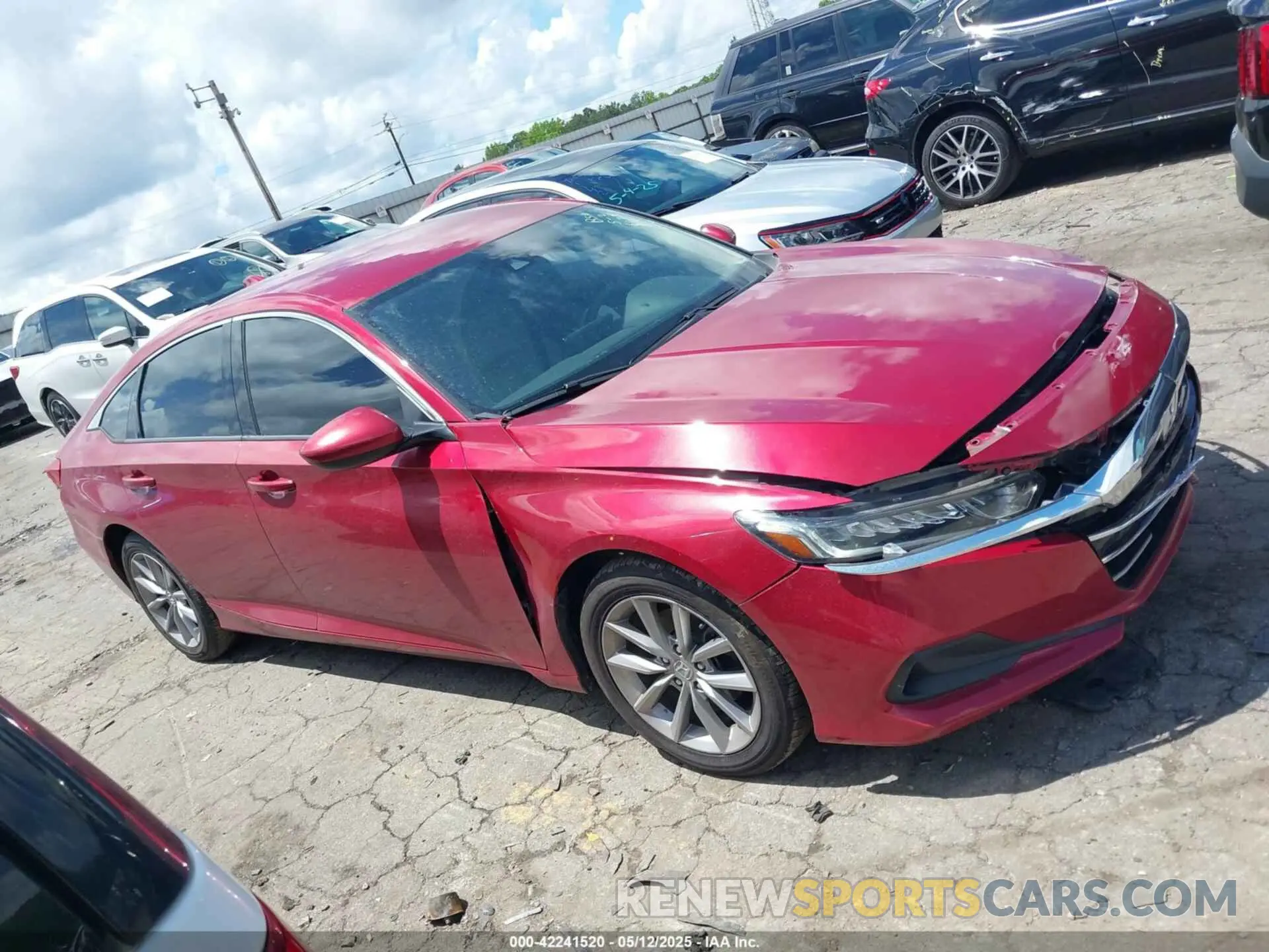 13 Photograph of a damaged car 1HGCV1F11MA076073 HONDA ACCORD 2021