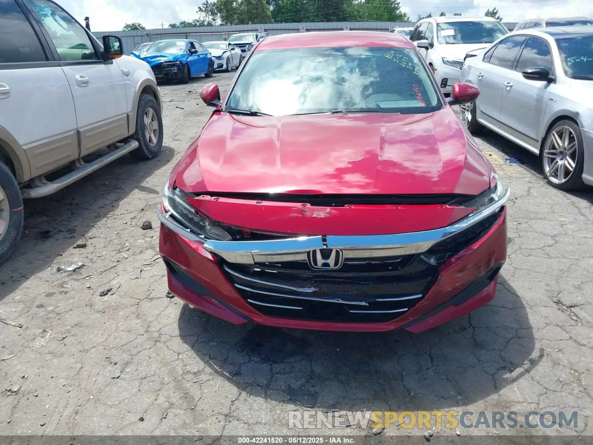 6 Photograph of a damaged car 1HGCV1F11MA076073 HONDA ACCORD 2021