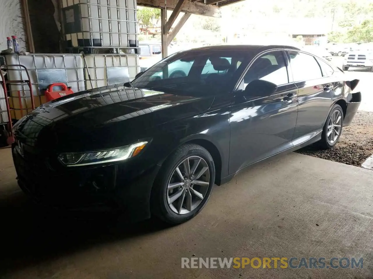 1 Photograph of a damaged car 1HGCV1F11MA092449 HONDA ACCORD 2021