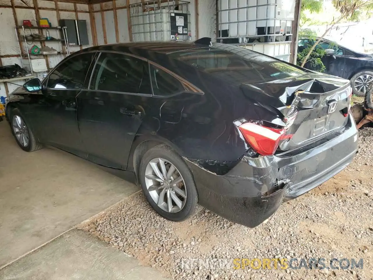 2 Photograph of a damaged car 1HGCV1F11MA092449 HONDA ACCORD 2021