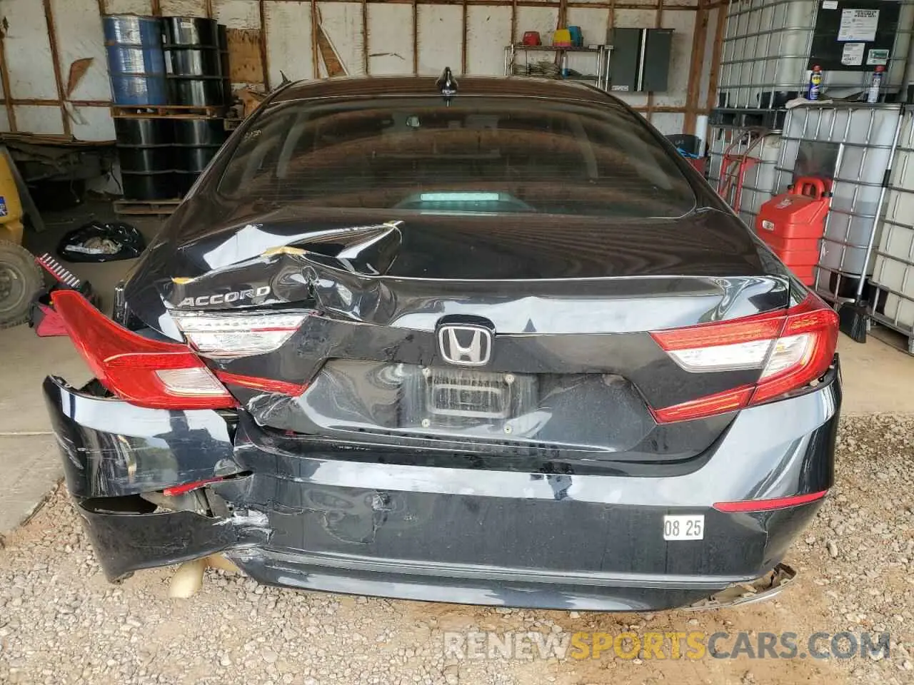 6 Photograph of a damaged car 1HGCV1F11MA092449 HONDA ACCORD 2021