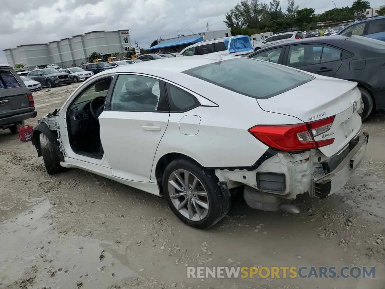 2 Photograph of a damaged car 1HGCV1F11MA107550 HONDA ACCORD 2021