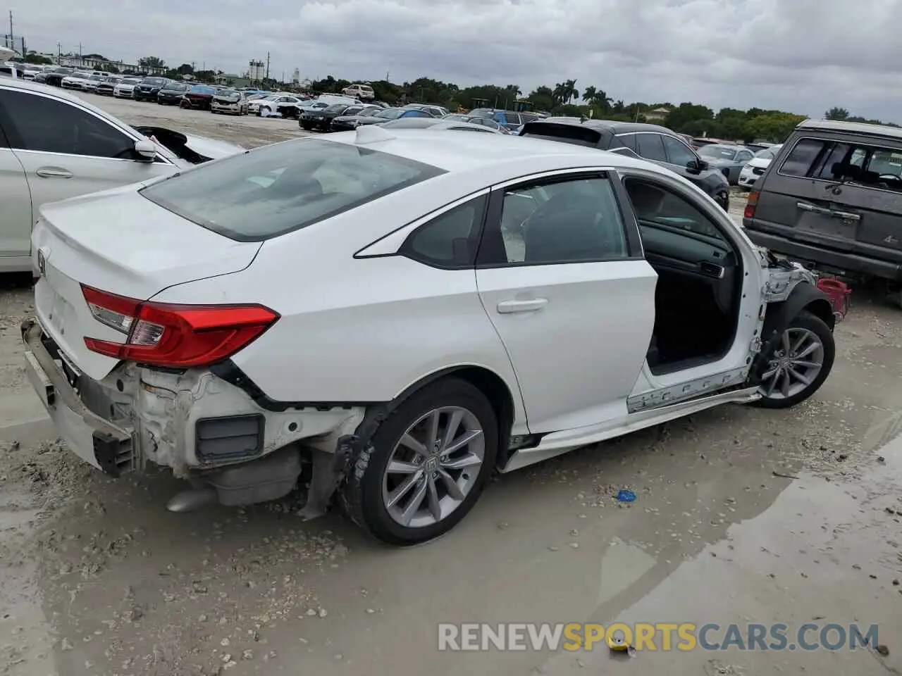 3 Photograph of a damaged car 1HGCV1F11MA107550 HONDA ACCORD 2021