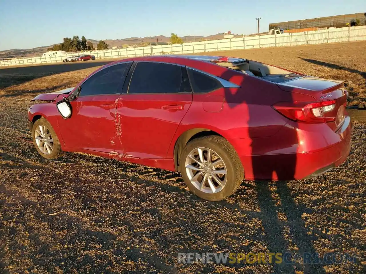 2 Photograph of a damaged car 1HGCV1F12MA031014 HONDA ACCORD 2021