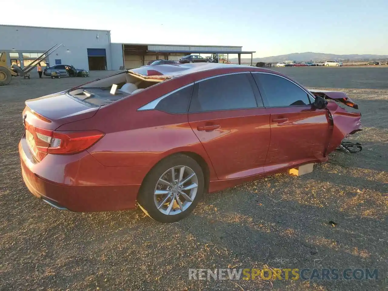 3 Photograph of a damaged car 1HGCV1F12MA031014 HONDA ACCORD 2021