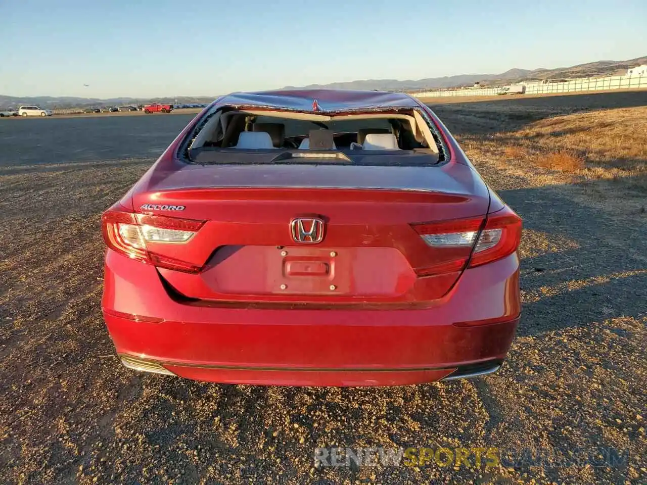 6 Photograph of a damaged car 1HGCV1F12MA031014 HONDA ACCORD 2021