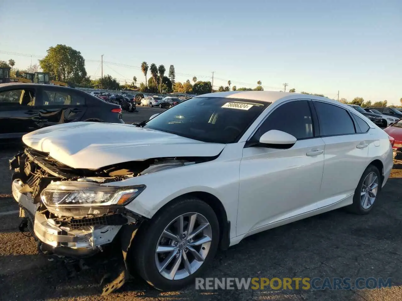 1 Photograph of a damaged car 1HGCV1F12MA034544 HONDA ACCORD 2021