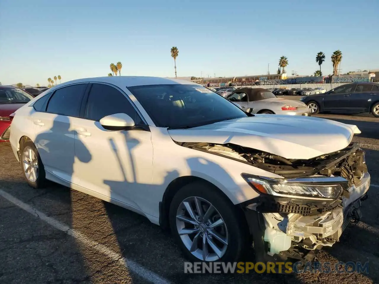 4 Photograph of a damaged car 1HGCV1F12MA034544 HONDA ACCORD 2021