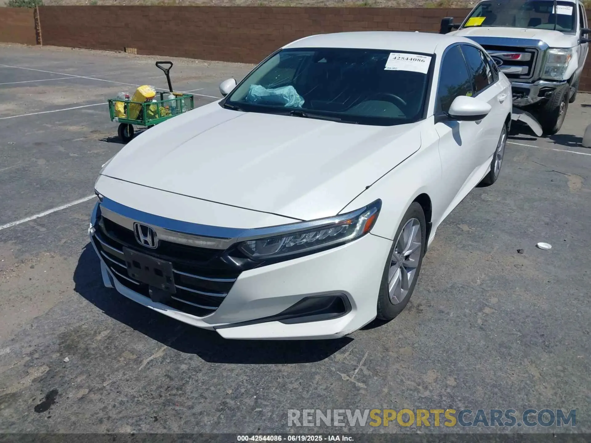 2 Photograph of a damaged car 1HGCV1F12MA043020 HONDA ACCORD 2021