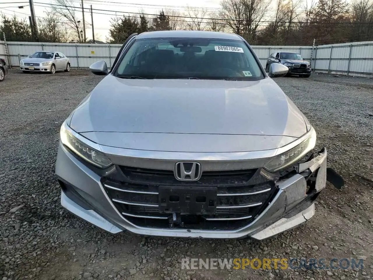 5 Photograph of a damaged car 1HGCV1F12MA072792 HONDA ACCORD 2021