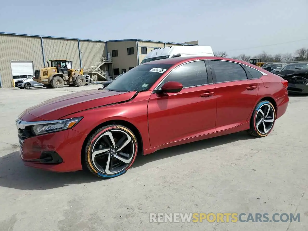 1 Photograph of a damaged car 1HGCV1F12MA103541 HONDA ACCORD 2021