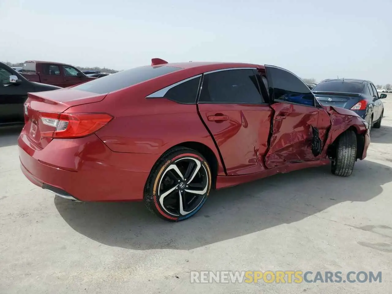 3 Photograph of a damaged car 1HGCV1F12MA103541 HONDA ACCORD 2021