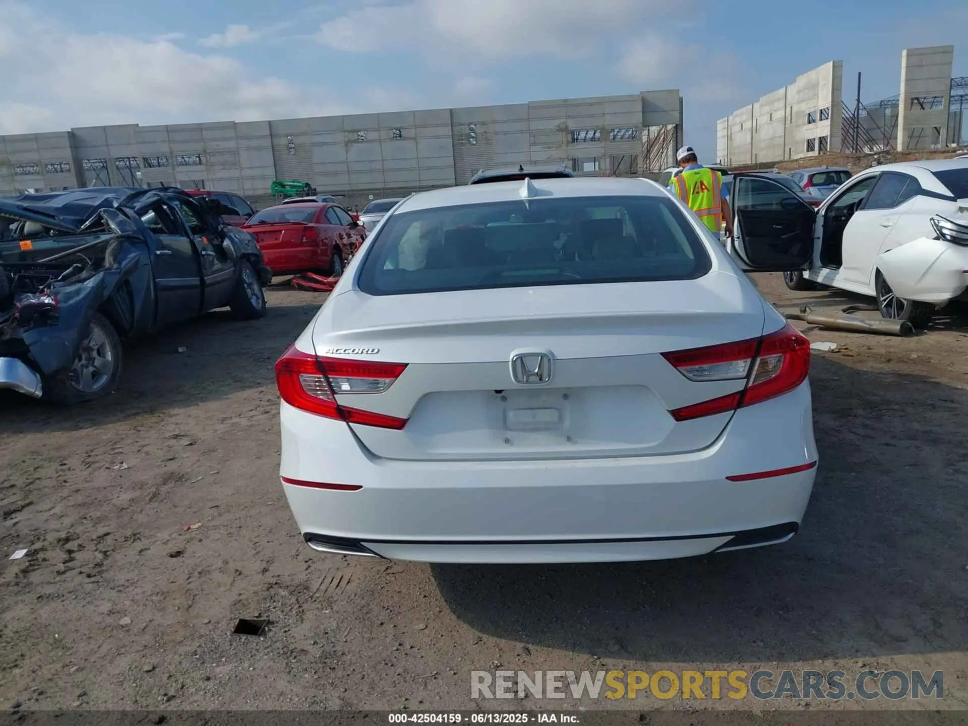 16 Photograph of a damaged car 1HGCV1F12MA107539 HONDA ACCORD 2021