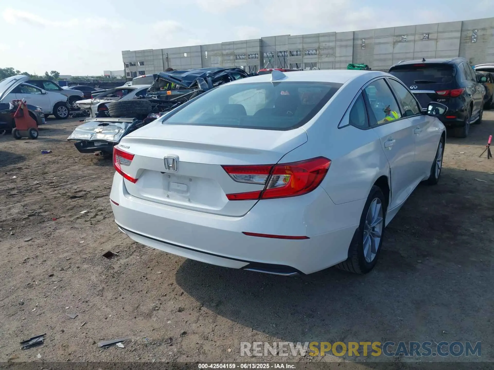 4 Photograph of a damaged car 1HGCV1F12MA107539 HONDA ACCORD 2021