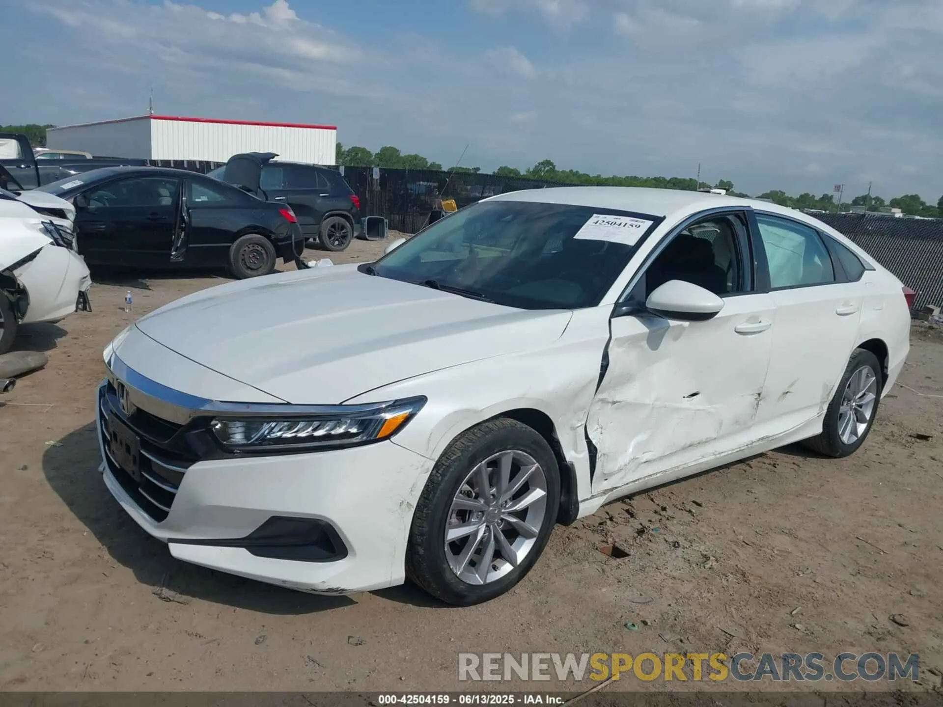 6 Photograph of a damaged car 1HGCV1F12MA107539 HONDA ACCORD 2021