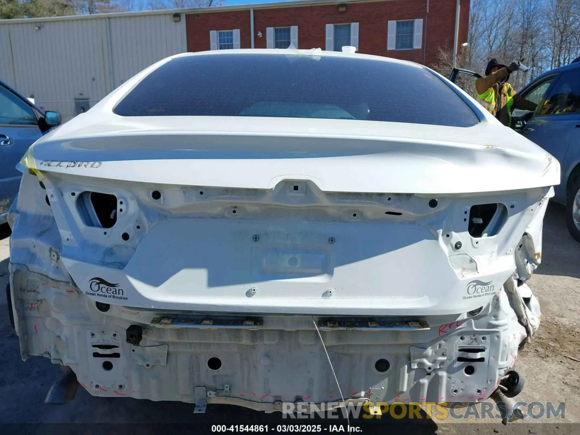 17 Photograph of a damaged car 1HGCV1F12MA119934 HONDA ACCORD 2021