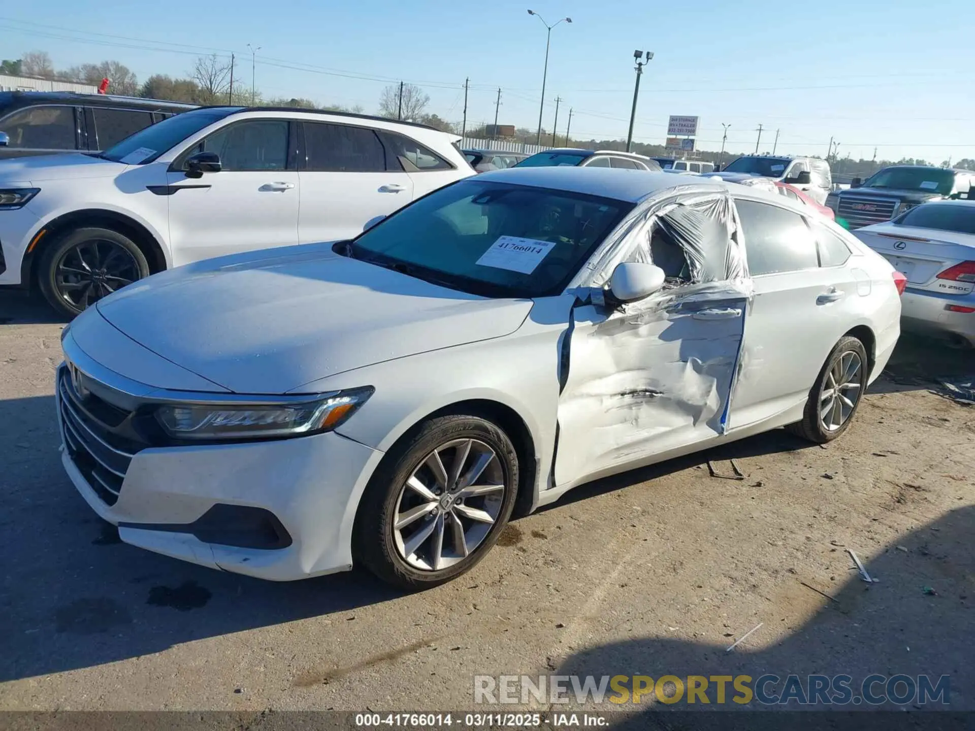 2 Photograph of a damaged car 1HGCV1F13MA018580 HONDA ACCORD 2021