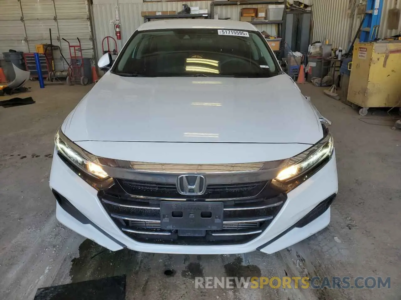 5 Photograph of a damaged car 1HGCV1F13MA019843 HONDA ACCORD 2021