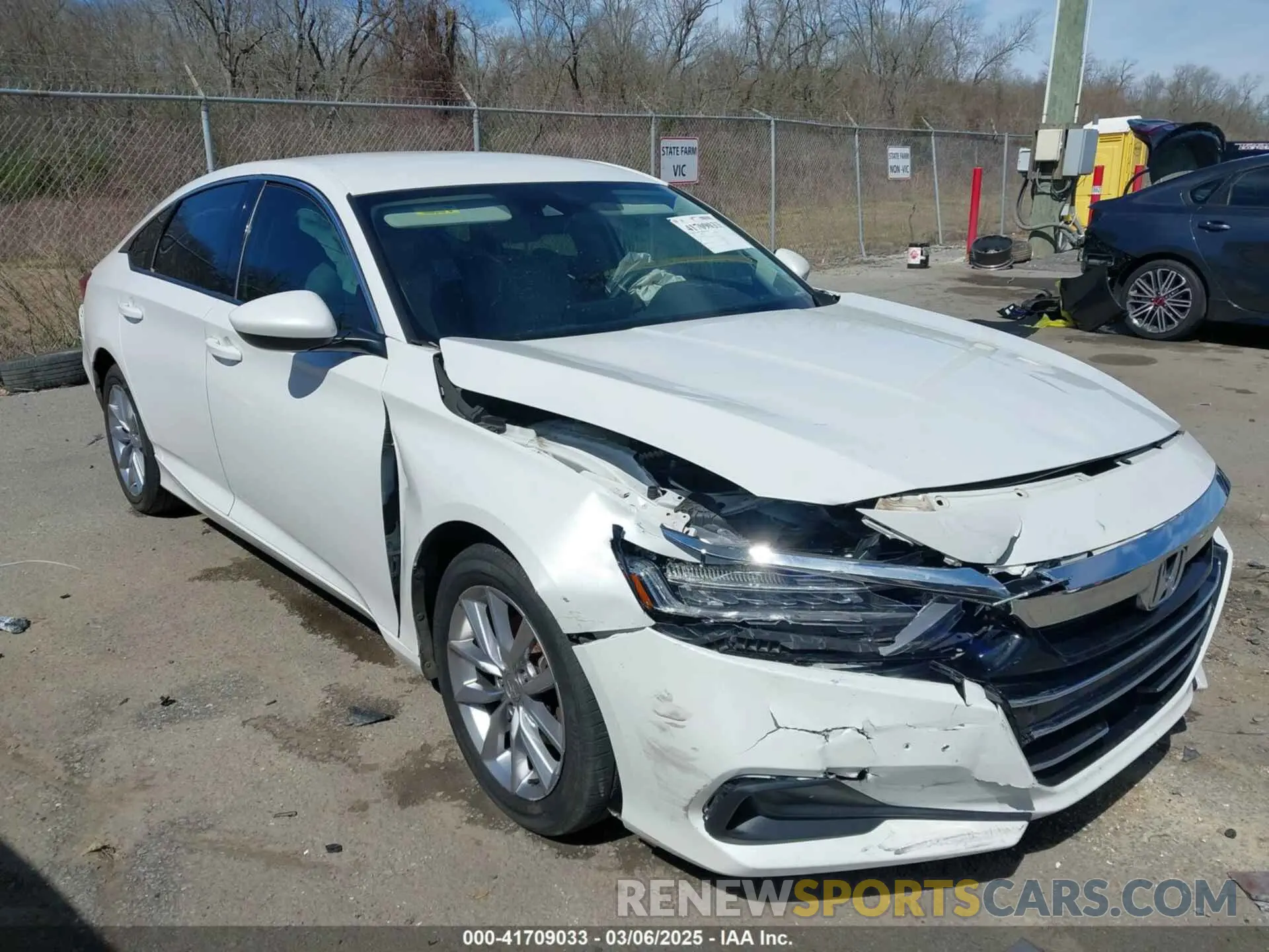 1 Photograph of a damaged car 1HGCV1F13MA029725 HONDA ACCORD 2021