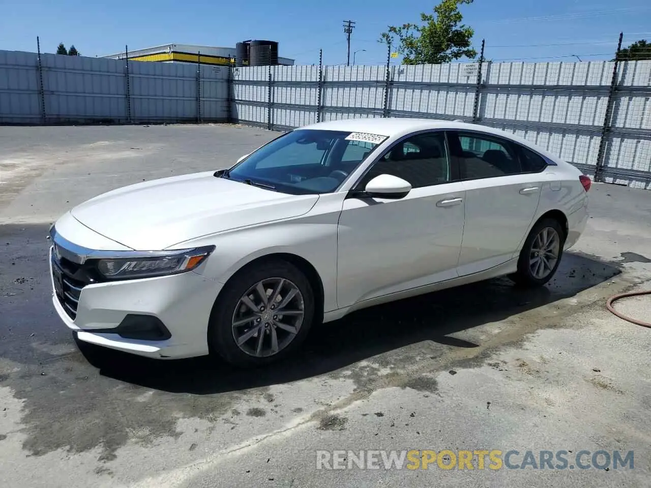 1 Photograph of a damaged car 1HGCV1F13MA031846 HONDA ACCORD 2021