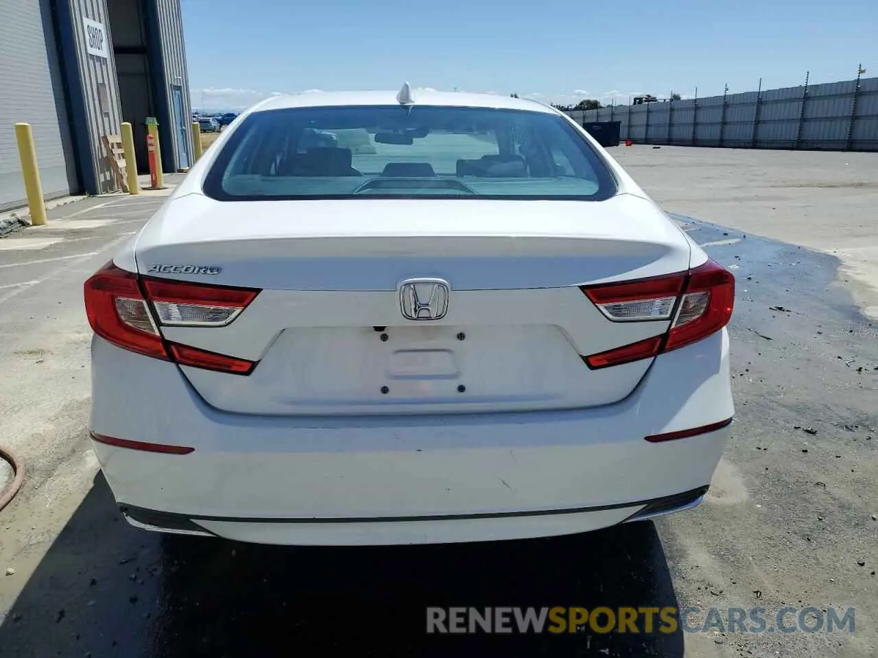 6 Photograph of a damaged car 1HGCV1F13MA031846 HONDA ACCORD 2021