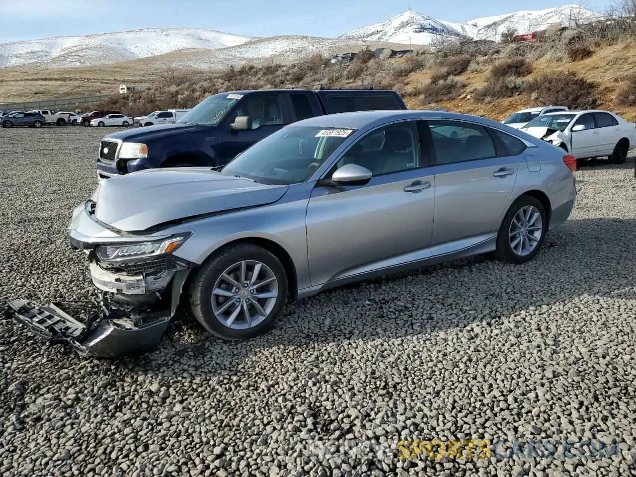 1 Photograph of a damaged car 1HGCV1F13MA032222 HONDA ACCORD 2021