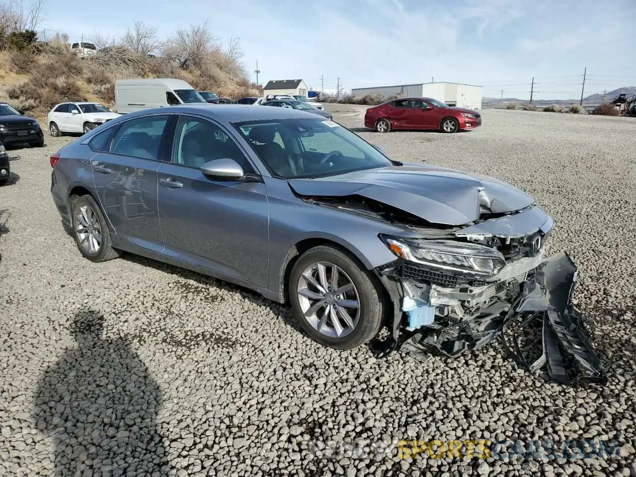 4 Photograph of a damaged car 1HGCV1F13MA032222 HONDA ACCORD 2021