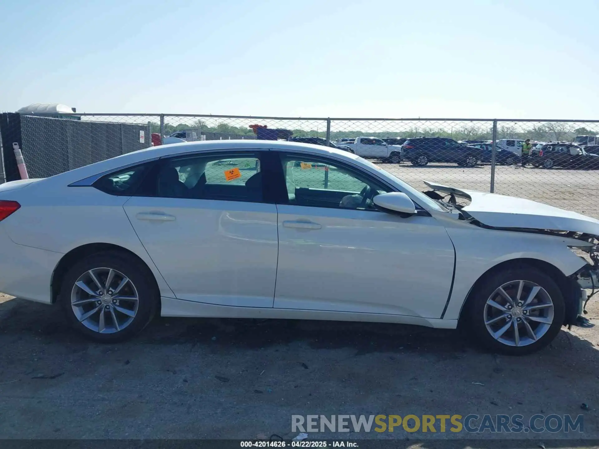13 Photograph of a damaged car 1HGCV1F13MA047271 HONDA ACCORD 2021