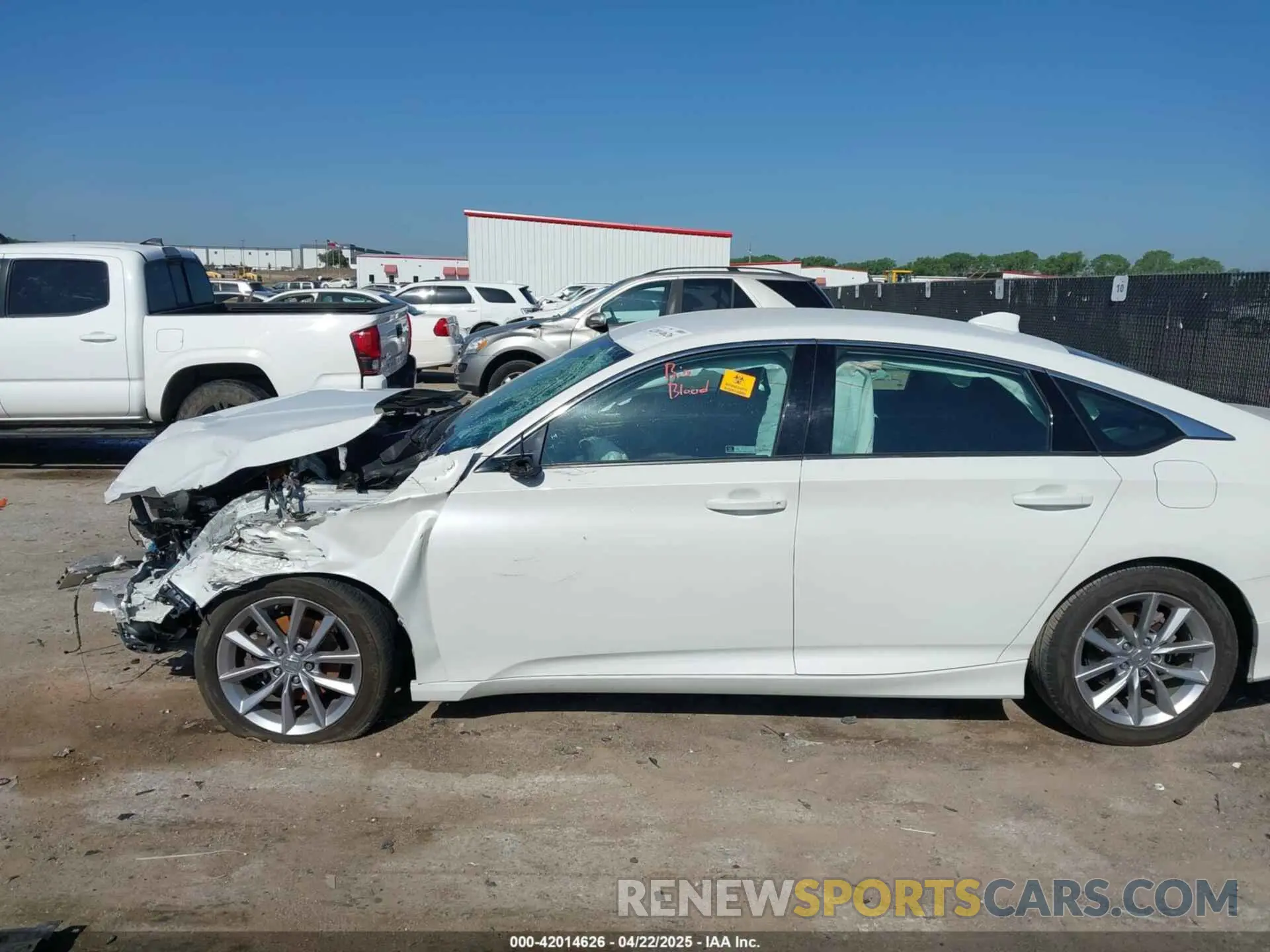 14 Photograph of a damaged car 1HGCV1F13MA047271 HONDA ACCORD 2021