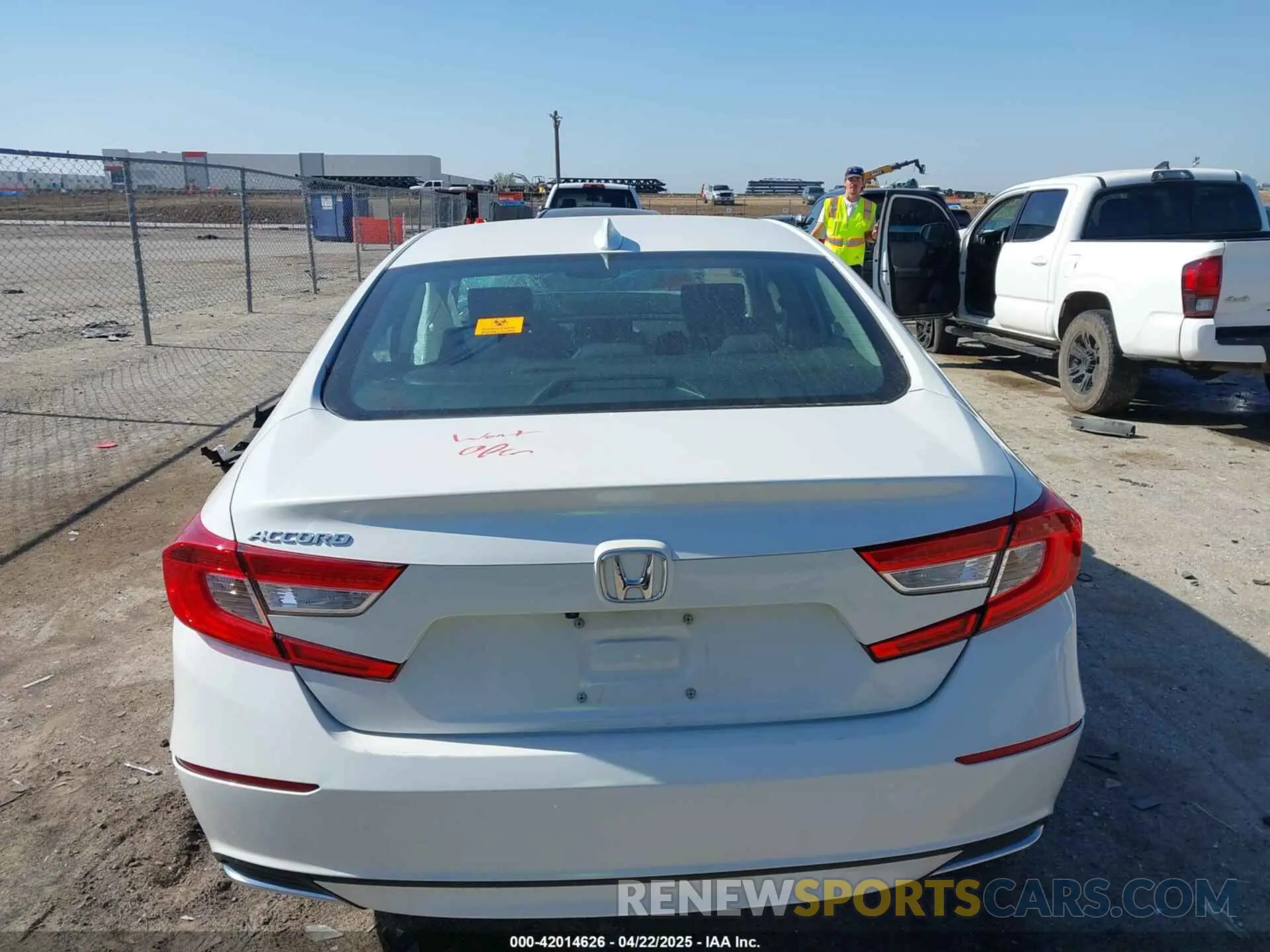 16 Photograph of a damaged car 1HGCV1F13MA047271 HONDA ACCORD 2021