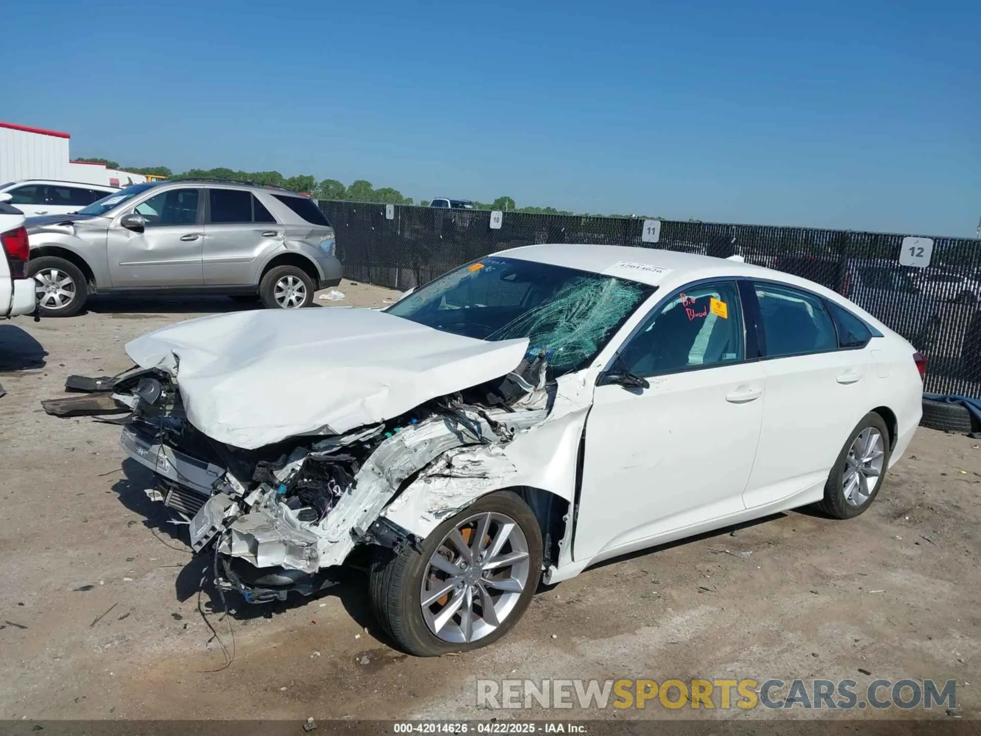 2 Photograph of a damaged car 1HGCV1F13MA047271 HONDA ACCORD 2021