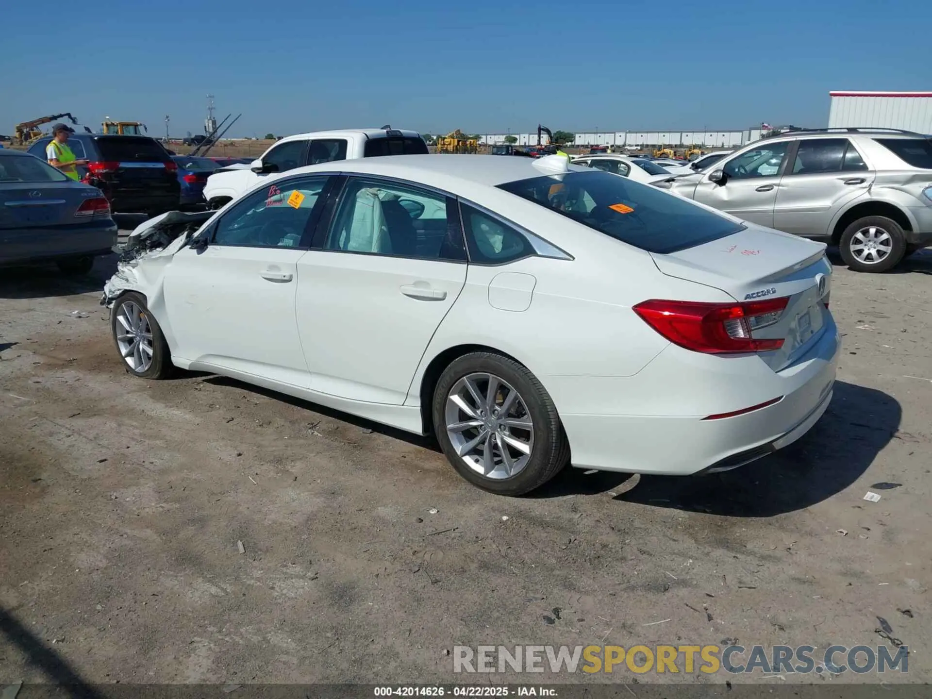 3 Photograph of a damaged car 1HGCV1F13MA047271 HONDA ACCORD 2021