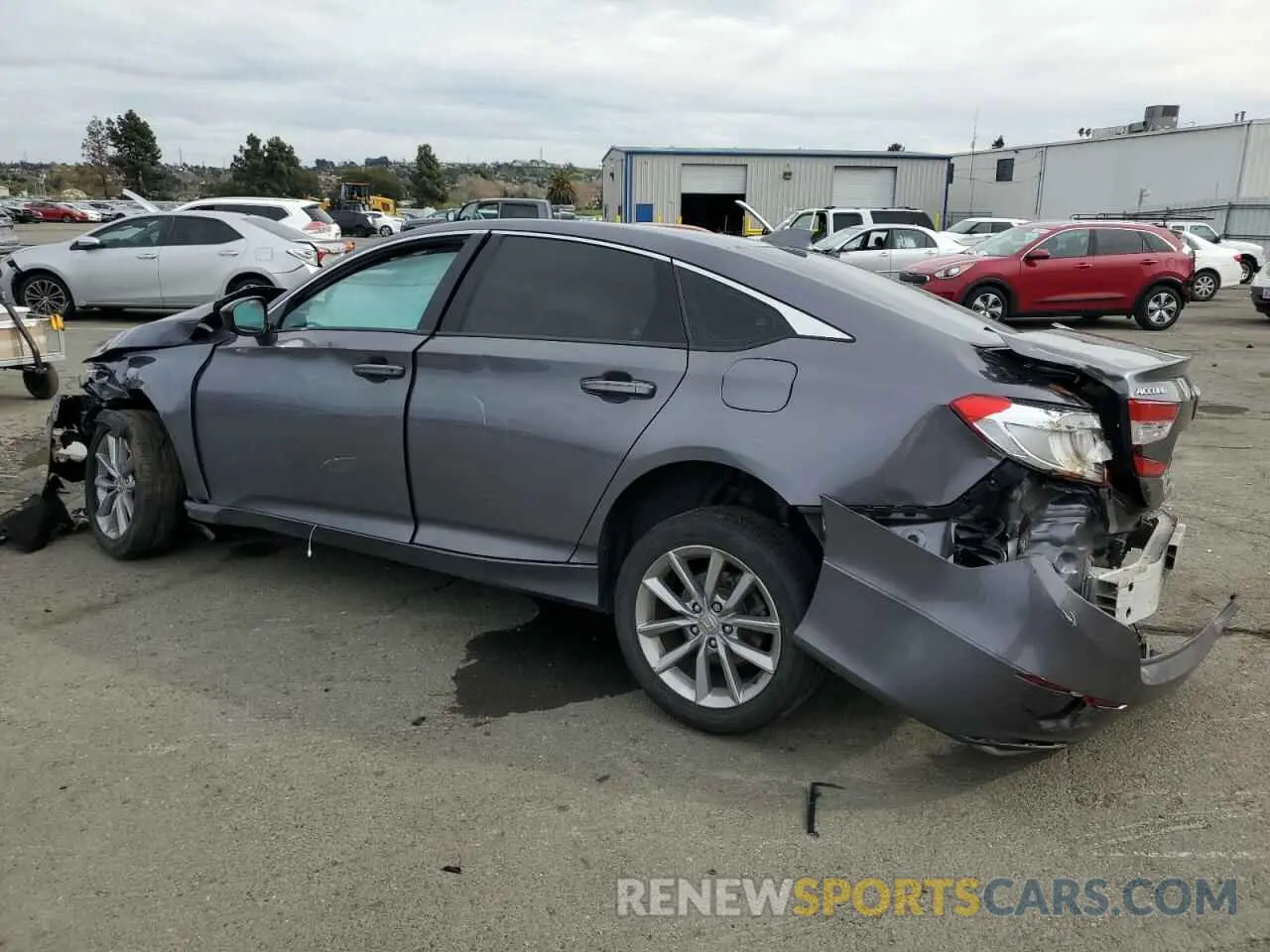 2 Photograph of a damaged car 1HGCV1F13MA047464 HONDA ACCORD 2021