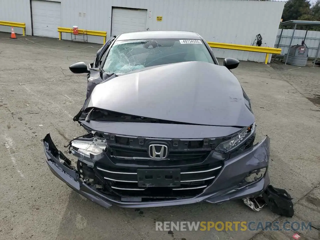 5 Photograph of a damaged car 1HGCV1F13MA047464 HONDA ACCORD 2021