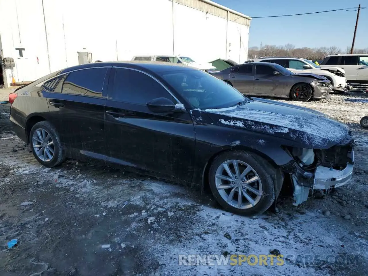 4 Photograph of a damaged car 1HGCV1F13MA052230 HONDA ACCORD 2021