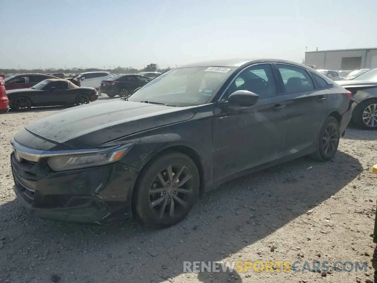 1 Photograph of a damaged car 1HGCV1F13MA086748 HONDA ACCORD 2021