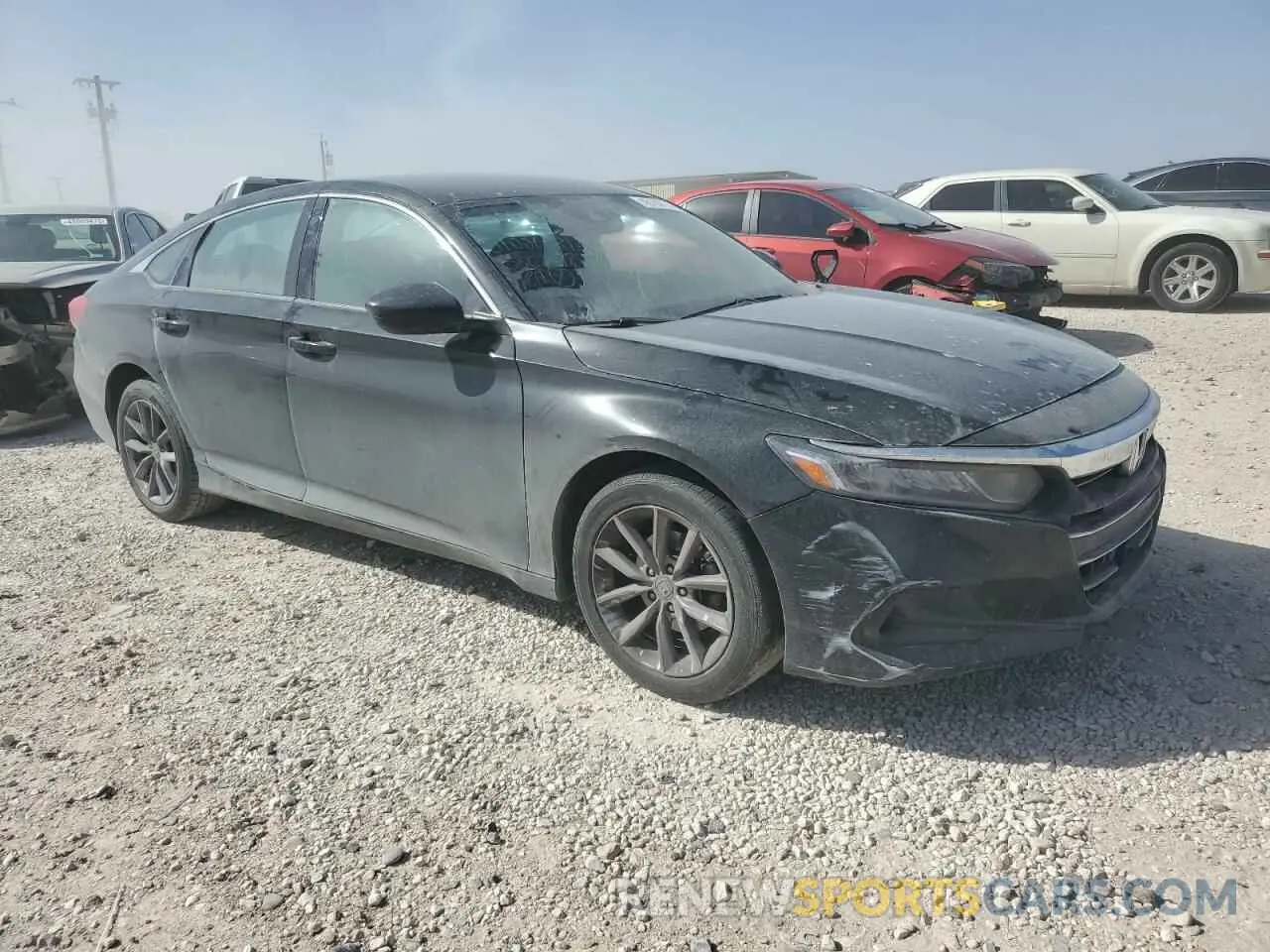 4 Photograph of a damaged car 1HGCV1F13MA086748 HONDA ACCORD 2021