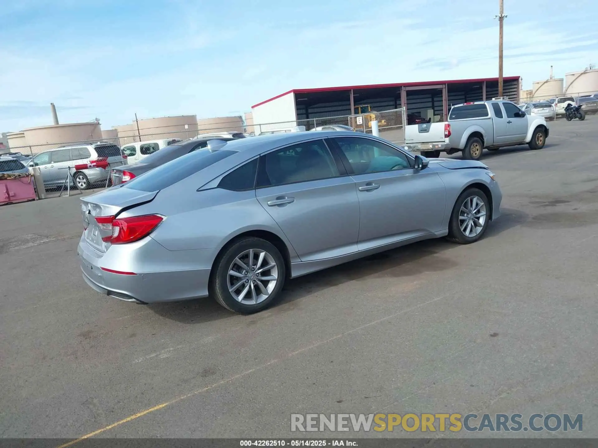 4 Photograph of a damaged car 1HGCV1F13MA103127 HONDA ACCORD 2021