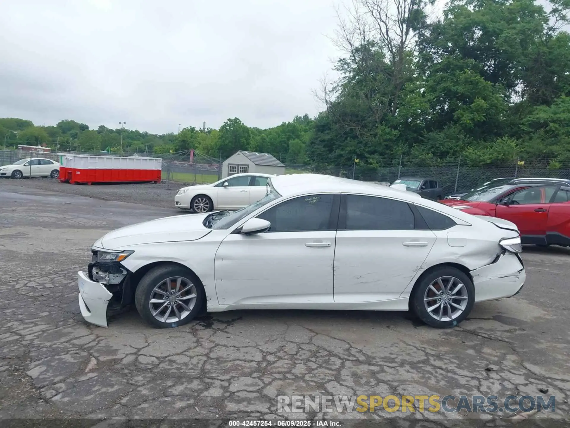 13 Photograph of a damaged car 1HGCV1F14MA014554 HONDA ACCORD 2021