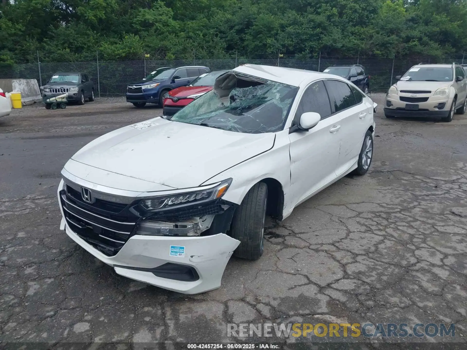 19 Photograph of a damaged car 1HGCV1F14MA014554 HONDA ACCORD 2021