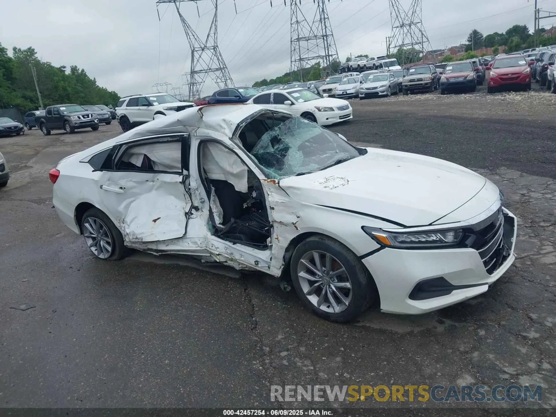 6 Photograph of a damaged car 1HGCV1F14MA014554 HONDA ACCORD 2021