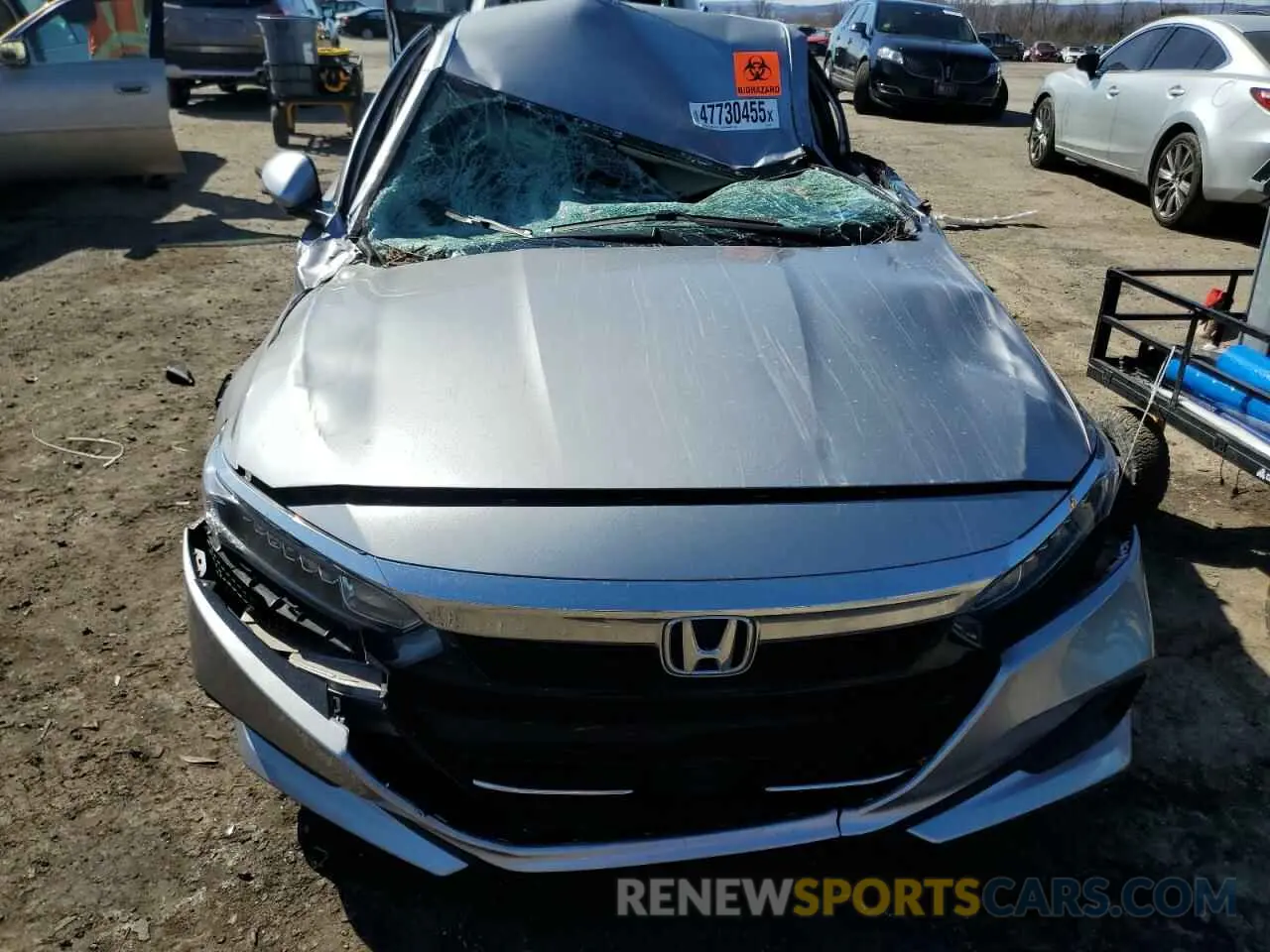 5 Photograph of a damaged car 1HGCV1F14MA019396 HONDA ACCORD 2021