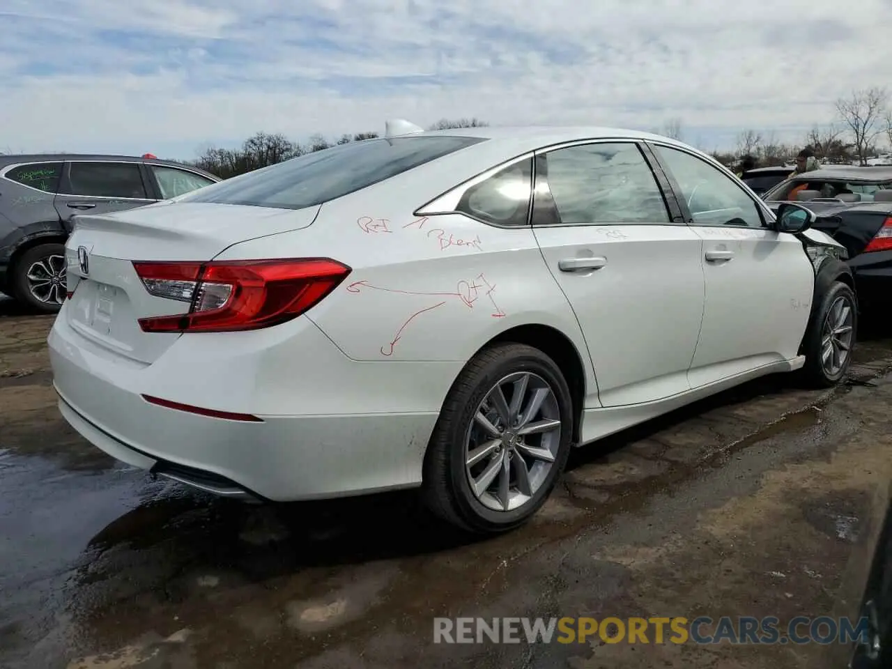 3 Photograph of a damaged car 1HGCV1F14MA021570 HONDA ACCORD 2021