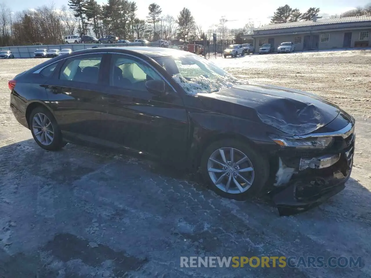 4 Photograph of a damaged car 1HGCV1F14MA023609 HONDA ACCORD 2021