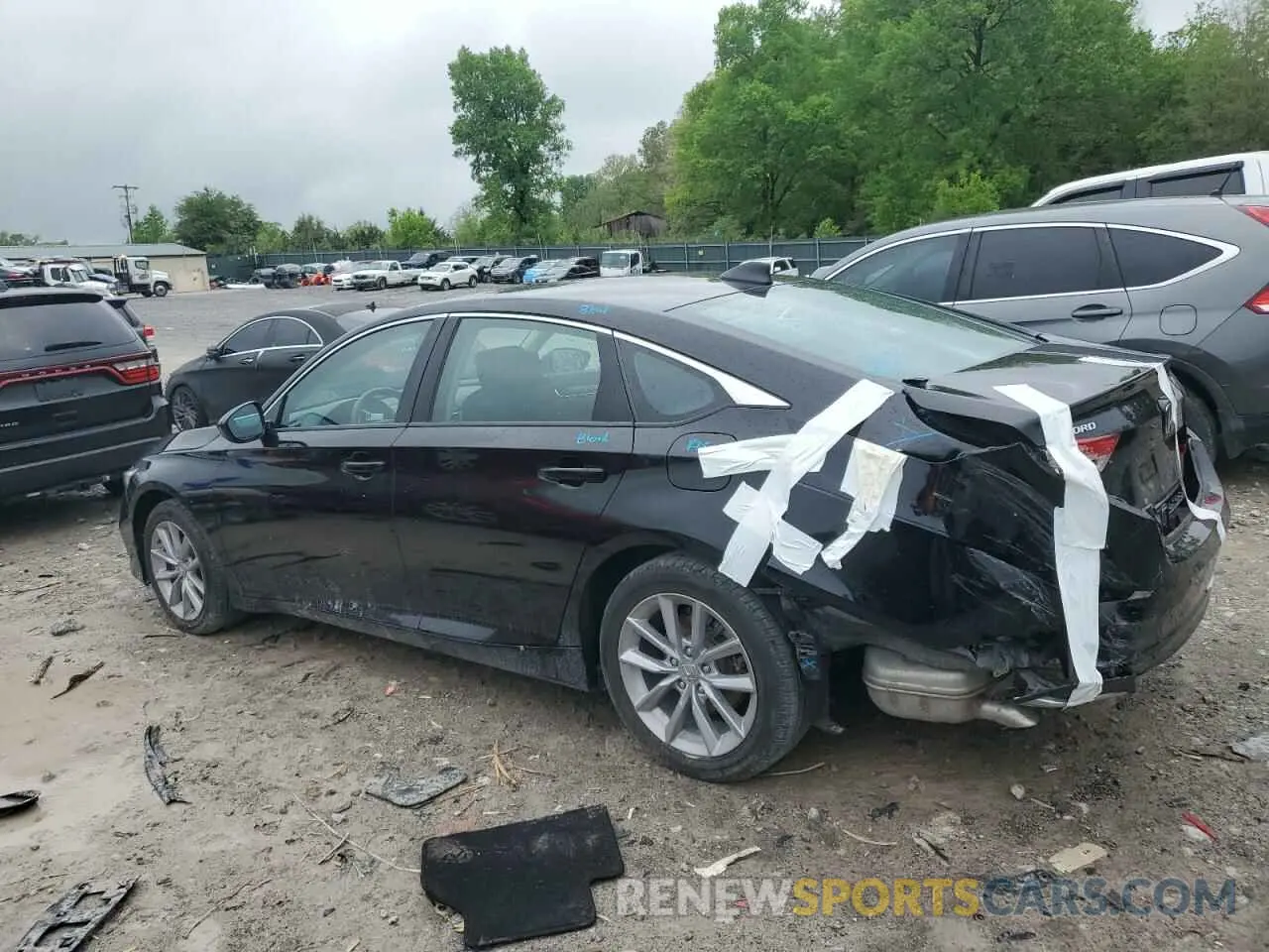 2 Photograph of a damaged car 1HGCV1F14MA066251 HONDA ACCORD 2021
