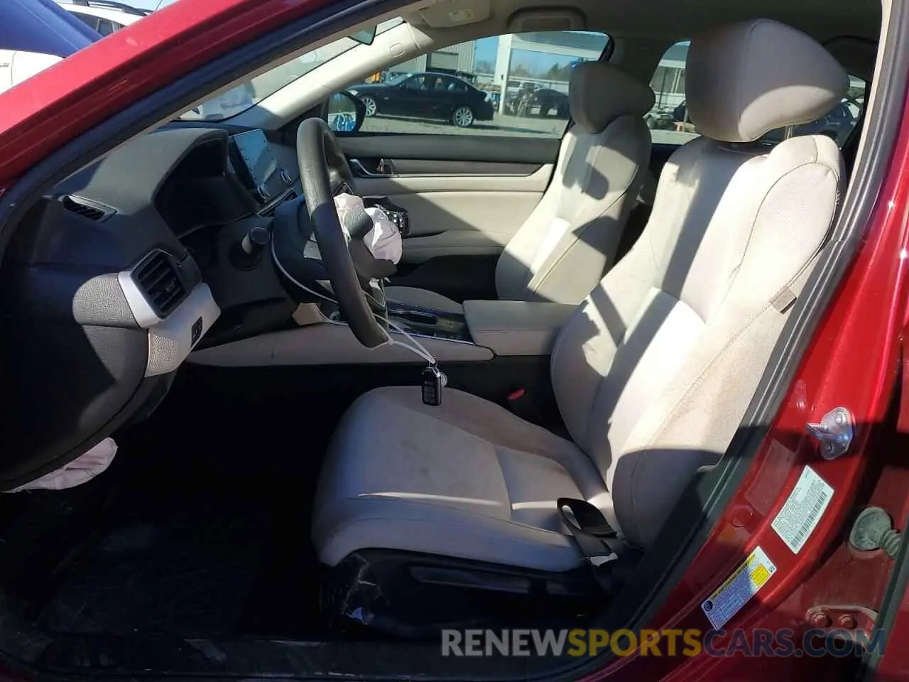 7 Photograph of a damaged car 1HGCV1F14MA076083 HONDA ACCORD 2021